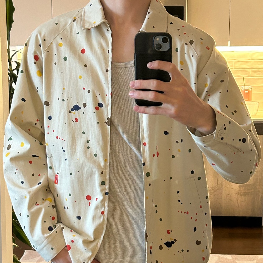 Men's Cookman Paint-Splatter Jacket